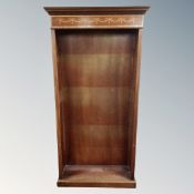 A set of Victorian style open bookshelves (no shelves)