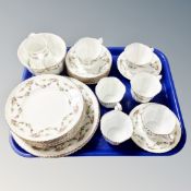 An antique Phoenix china tea set.