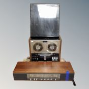 A 20th century Bang & Olufsen Beomaster 900 receiver together with a further vintage Akai GX-260D