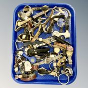 A large quantity of lady's and gentleman's wristwatches.