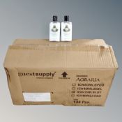 A box containing a quantity of hand and body lotion in 40ml dispensers, sealed and new.