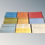 Nine University of Newcastle Upon Tyne archive teaching units including The Tyne, 1800-1850,