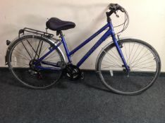 A Trek 7.0 2x lady's hybrid bike.