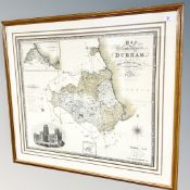 A Map of the County Palatine of Durham From an Actual Survey Made in the Years 1819 & 1820 by C.