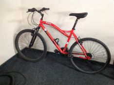 A Muddyfox Flare gent's front suspension mountain bike.