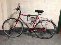 A Dawes Backstreet road bike.