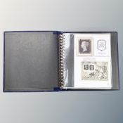 An album of first day covers.