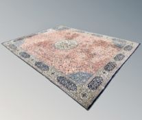 A machine-made carpet of Persian Saroukh design,