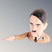 A cast iron novelty Hitler nutcracker.