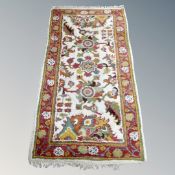 An eastern woollen rug,