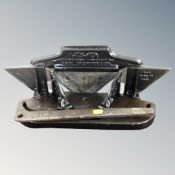 A vintage Oliver mitre cutter / guillotine