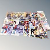 A tray of Marvel Comics, Amazing Spider-Man, Spectacular Spider-Man,