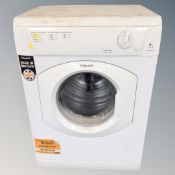 A Hotpoint Aquarius 8kg dryer