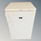 A Zanussi underbench freezer