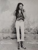 Photographer: Corinne Day and an unknown 16 year old Kate Moss in the summer of 1990. 16x12 inches.