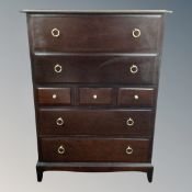 A Stag Minstrel seven drawer chest