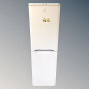 An Indesit A+ class fridge freezer