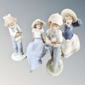 Four Nao figures