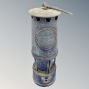 An Eccles Protector miner's lamp type 1A