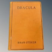 Bram Stoker : Dracula, copyright page states 1897 but this is an American reprint,