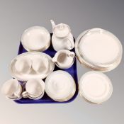 Thirty five pieces of Royal Doulton Berkshire tea and dinner china