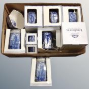 A box of Ringtons landmarks vase, bowls,