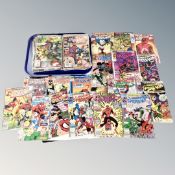 A tray of sixty Marvel Comics The Amazing Spider-Man (multiple duplicates)