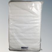 A Silent Miracoil memory 4'6 mattress