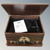 An Ion retro style music centre