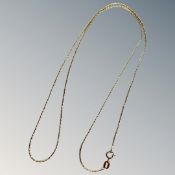A 14ct gold necklace CONDITION REPORT: 2.