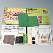 Two vintage Subbuteo sets World Cup Edition Mexico 1986 and Flood Light edition S130