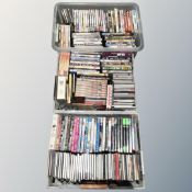 Two boxes of DVD's and DVD boxed sets