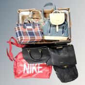 A box of assorted lady's bags, Cath Kidston,