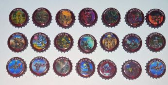 Iron Maiden Trooper Limited Edition Collector Bottlecaps. Released in 2019.