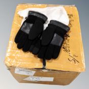 A box of thirty four pairs of CC Better gloves, new.