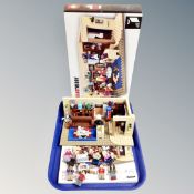 A Lego Ideas 21302 Big Bang Theory with mini figures,
