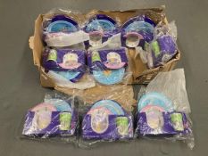 Eleven three piece children's dinner set