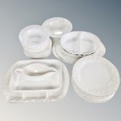 A quantity of Marks and Spencers earthenware dinner and oven ware.