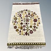 An eastern flatweave kilim,