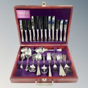 A canteen of Arthur Price stainless steel International cutlery