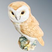 A Beswick figure of a barn owl