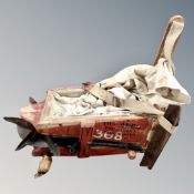 A vintage The Aero seeder