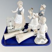 A Nao figure - Girl at water spout,