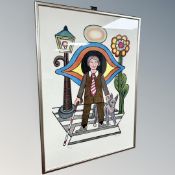 A Continental limited edition print, 250/350, indistinctly signed.