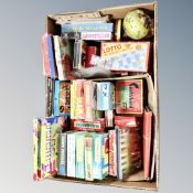 A box of vintage games,