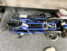 A lightweight elite care wheel chair