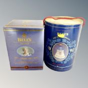 A Bells Special Edition Old Scotch Whisky decanter celebrating 100 years the Queen Mother,