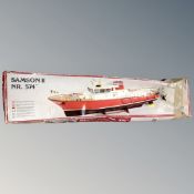 A Billing Boats Sampson II NR 574 construction kit, boxed.