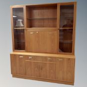 A G-plan teak cocktail display unit,