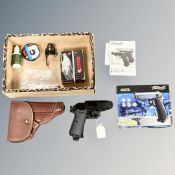 A Umarex Walther PPK/S CO2 powered .